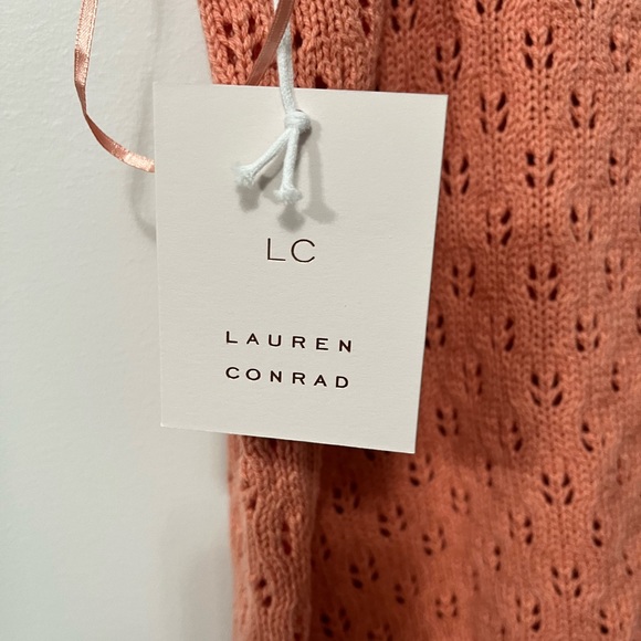 NWT Lauren Conrad Pointelle Tank Top - Picture 2 of 6